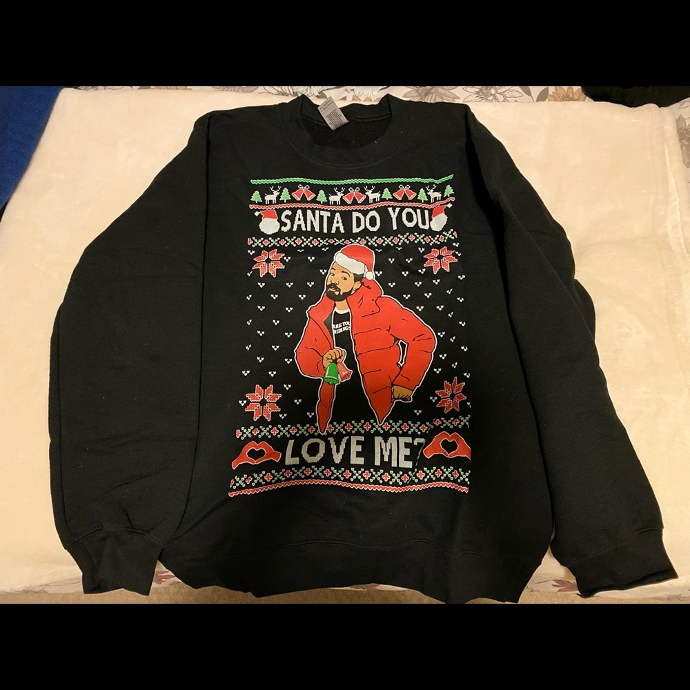 Comfy Ugly Christmas sweater - drake